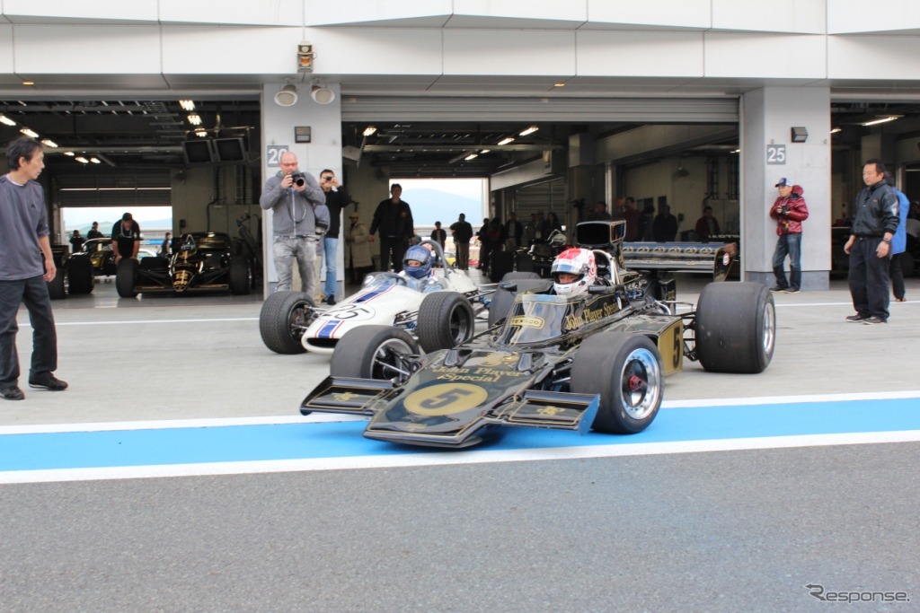 ロータス・72E ロニー・ピーターソンが駆ったモデルそのもの