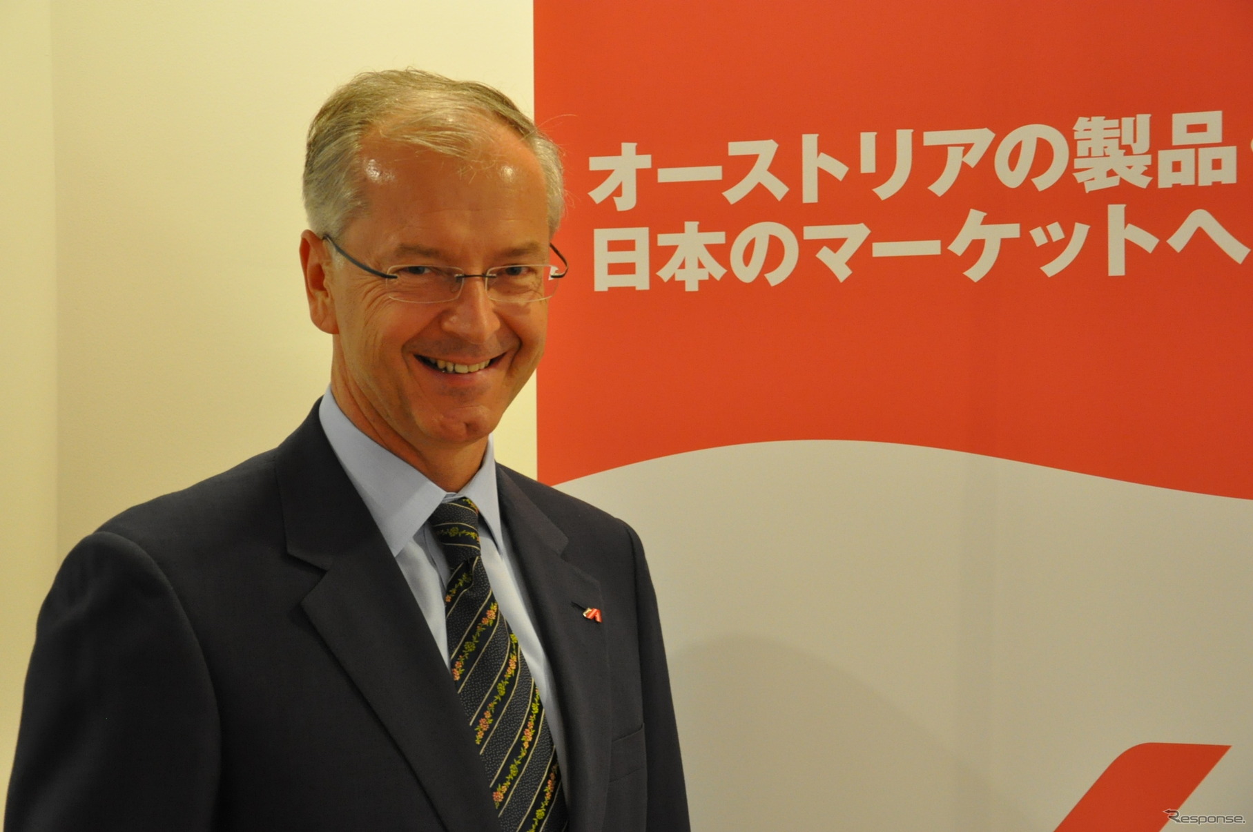 オーストリア大使館 マルティン・グラッツ商務参事官