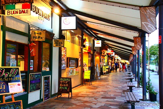 軽井沢駅前