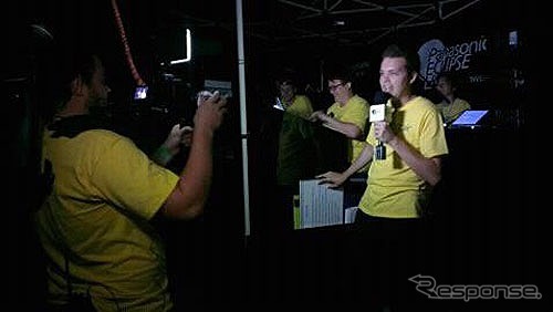 パナソニック、太陽光発電電力による皆既日食ライブ中継