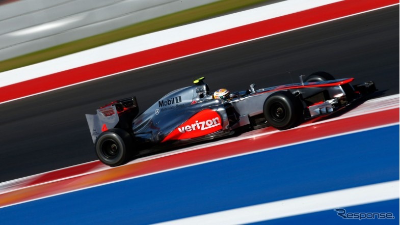 ルイス・ハミルトン（マクラーレン、USGP 2012年）