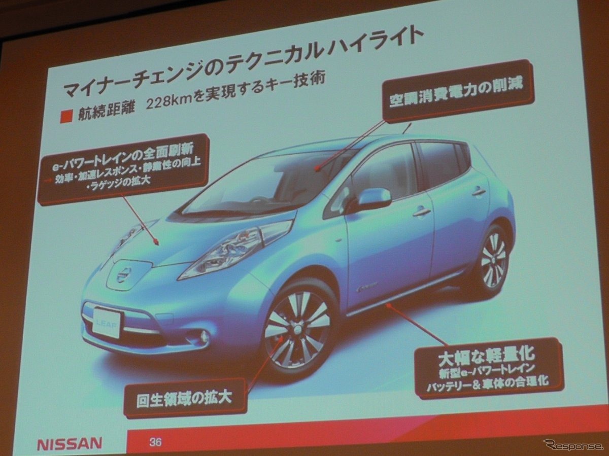 【日産 リーフ 改良新型】航続距離14％延長のキモ 