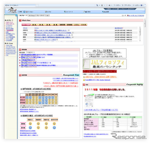 JAL、日立ソリューションズのグループウェアを採用してイントラネット基盤を構築