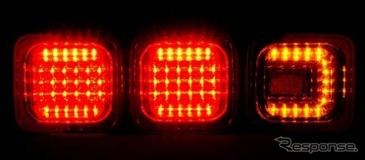 市光工業・トラック用LEDリアコンビネーションランプ