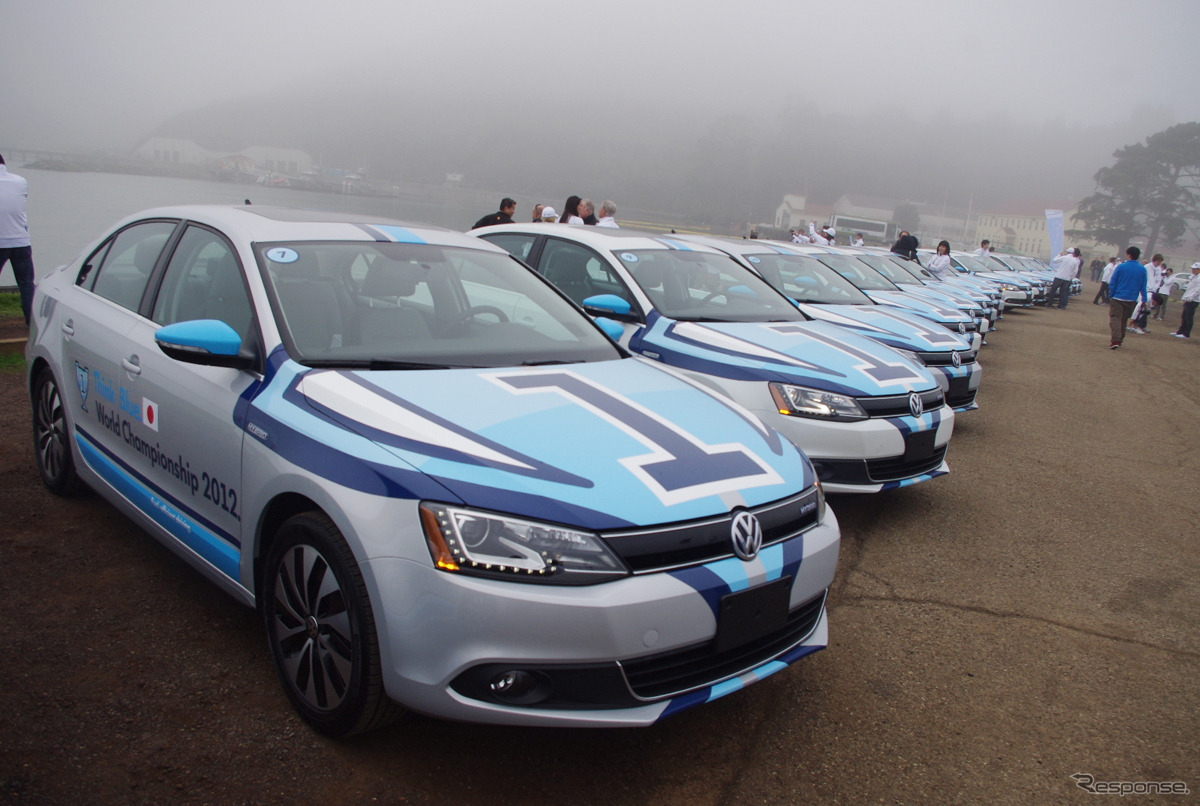 VW ジェッタハイブリッド Think Blue. World Championship 2012仕様
