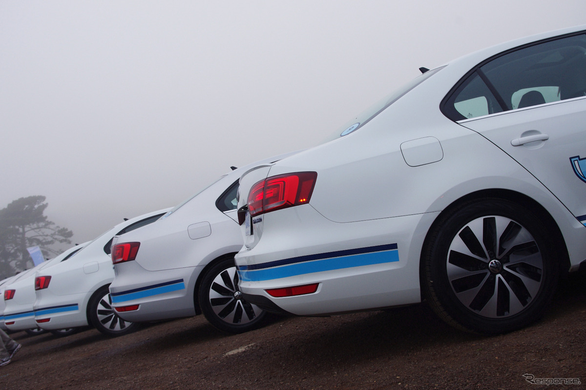 VW ジェッタハイブリッド Think Blue. World Championship 2012仕様
