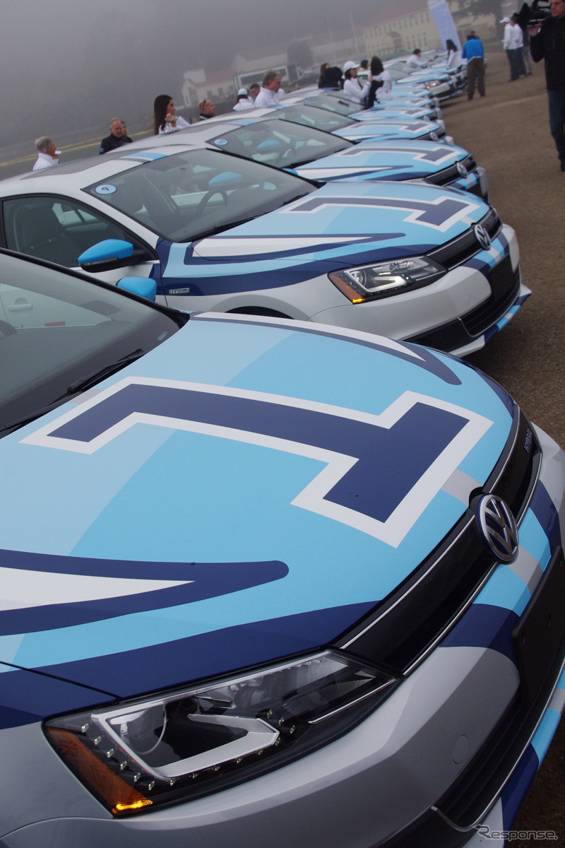 VW ジェッタハイブリッド Think Blue. World Championship 2012仕様