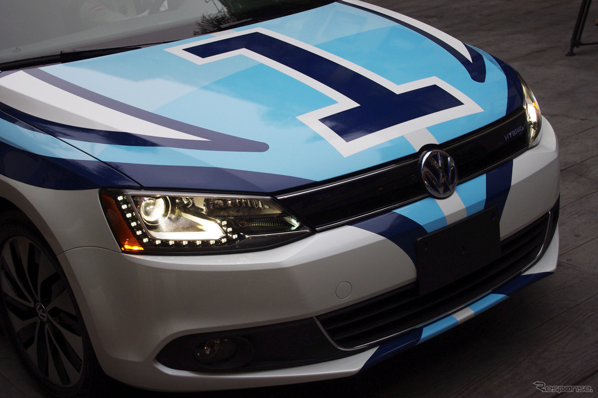 VW ジェッタハイブリッド Think Blue. World Championship 2012仕様