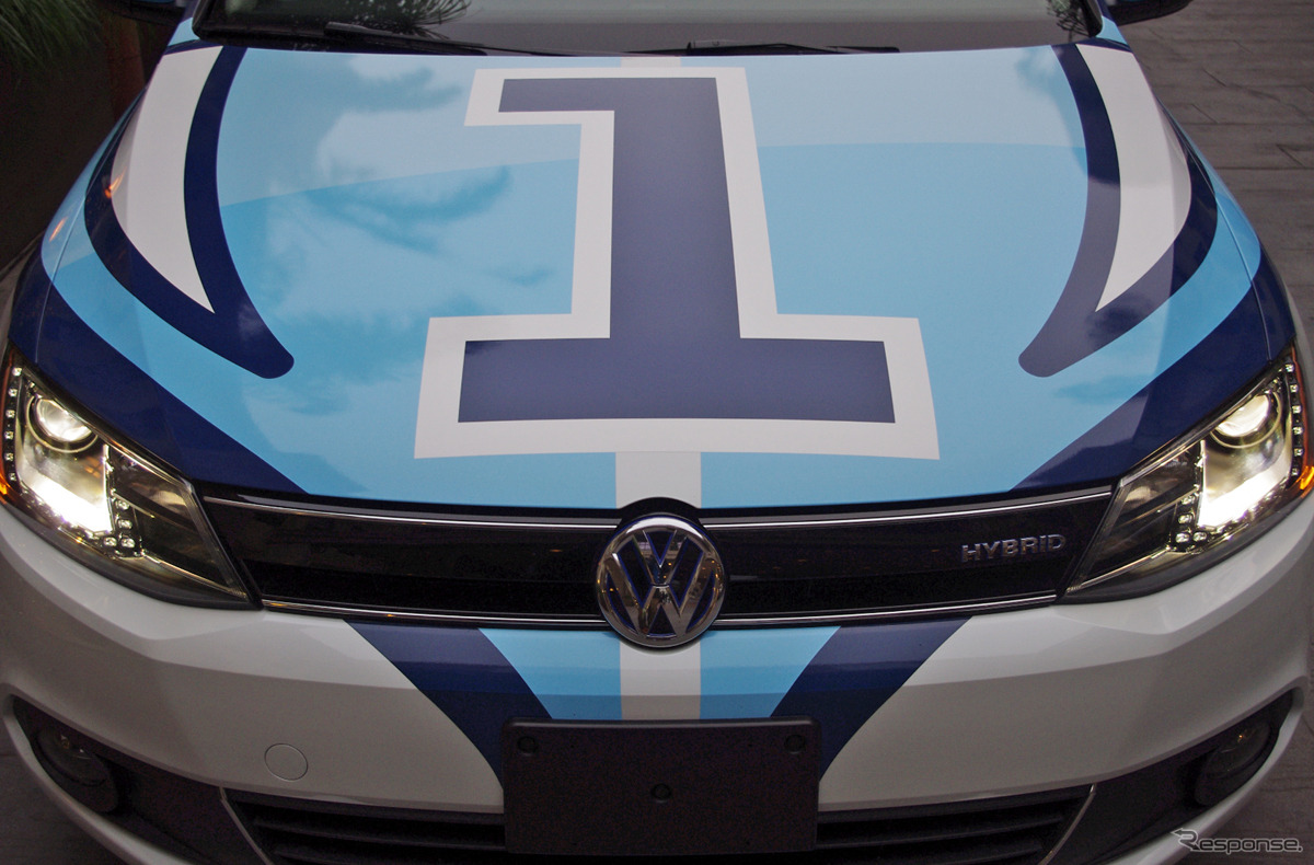 VW ジェッタハイブリッド Think Blue. World Championship 2012仕様