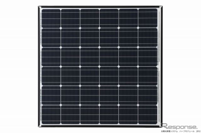 パナソニック・太陽電池モジュール（ハーフタイプ）