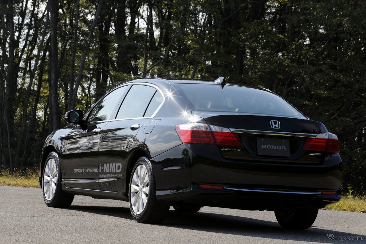 SPORT HYBRID i-MMD搭載の北米『アコード』試作車