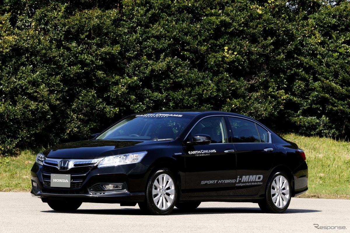 SPORT HYBRID i-MMD搭載の北米『アコード』試作車