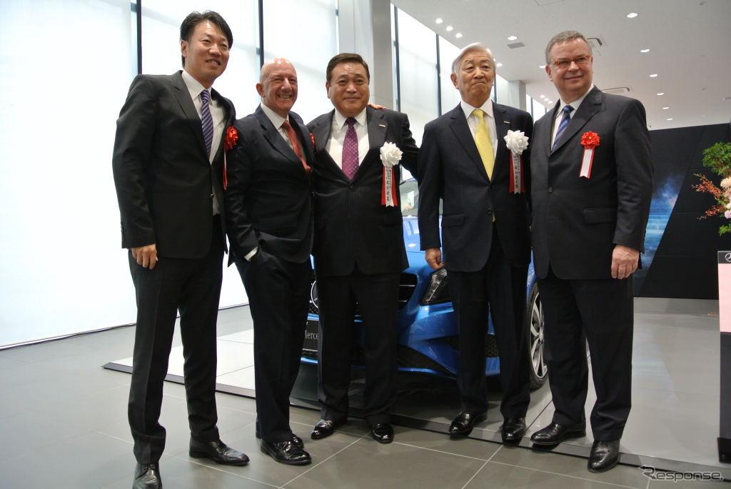 メルセデス・ベンツ東京芝浦の開所式