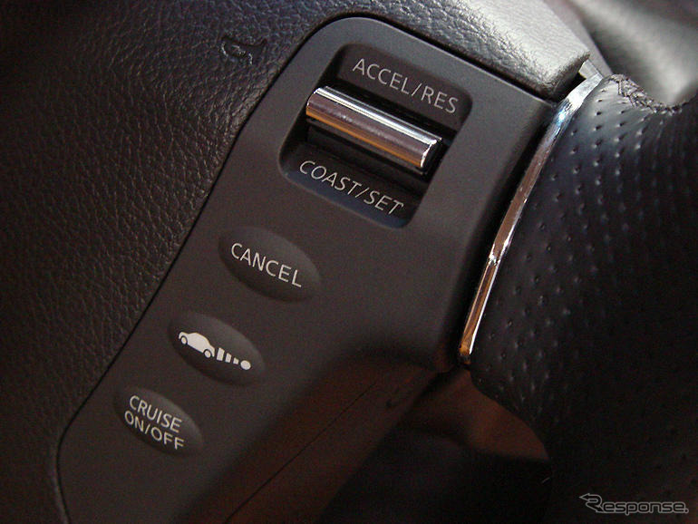 【日産 フーガ 発表】どこでも使える…クルーズコントロール