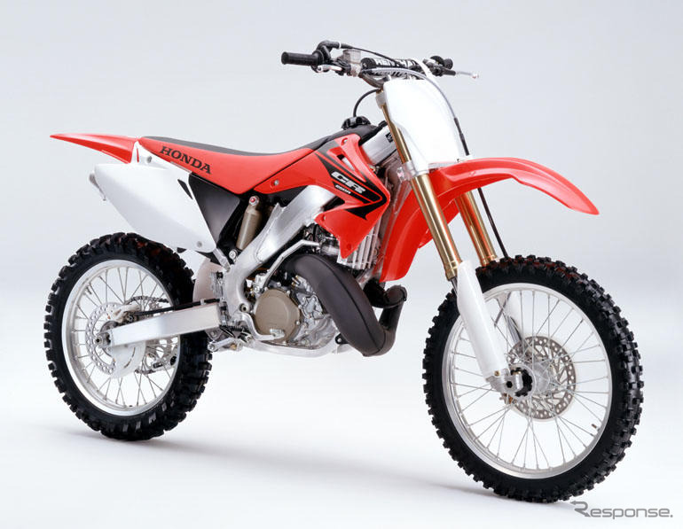 ホンダ CR250R、エンジンの一部変更