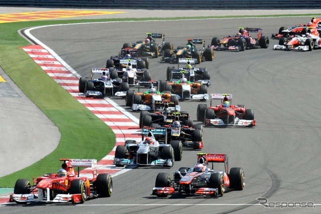 アロンソ（フェラーリ、2011年F1トルコGP）