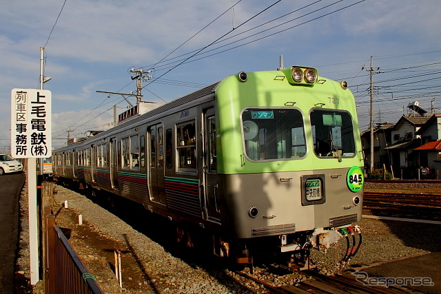 上毛電鉄大胡電車庫