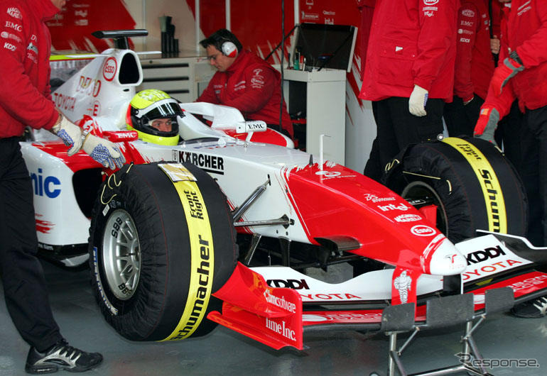 【トヨタF1】ラルフ、初テスト終了