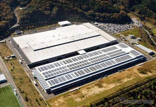 岡山工場 大規模ソーラー