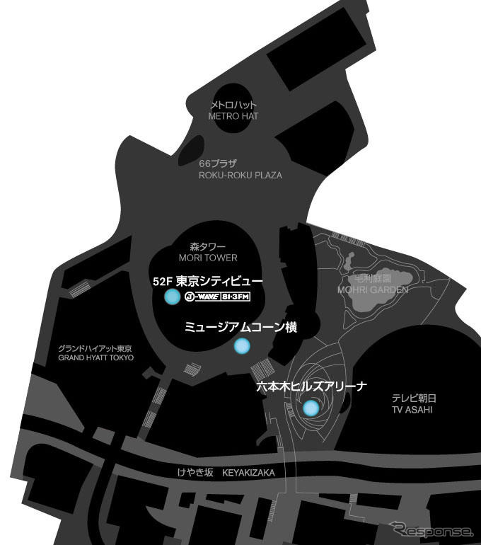 日産 フーガ × 六本木ヒルズ、魅力を体感…ライブやプレゼントも