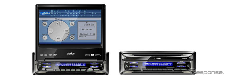 クラリオン、iPod対応音楽車載器を開発