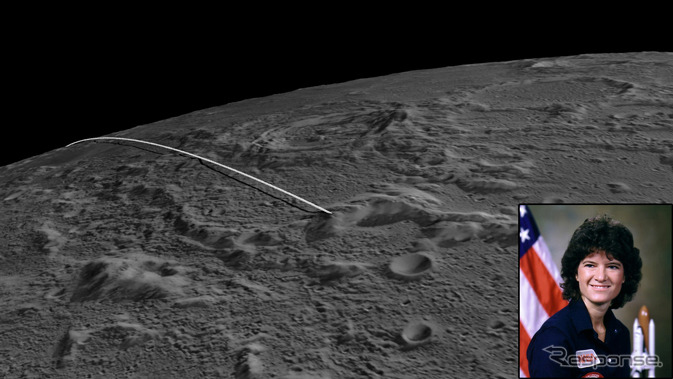 NASAの月探査機が月面に6000km/hで衝突