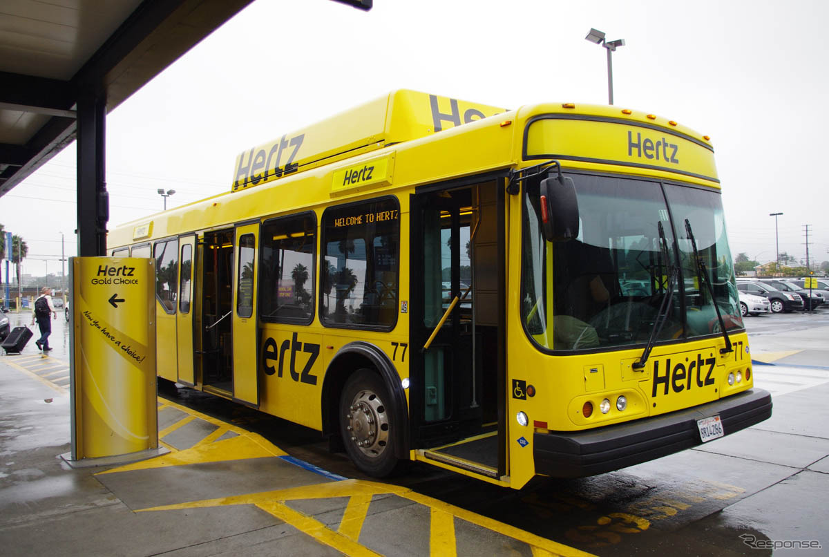 ハーツ No.1クラブゴールド「ゴールド・キャノピー・サービス」を米国ロサンゼルスで体験