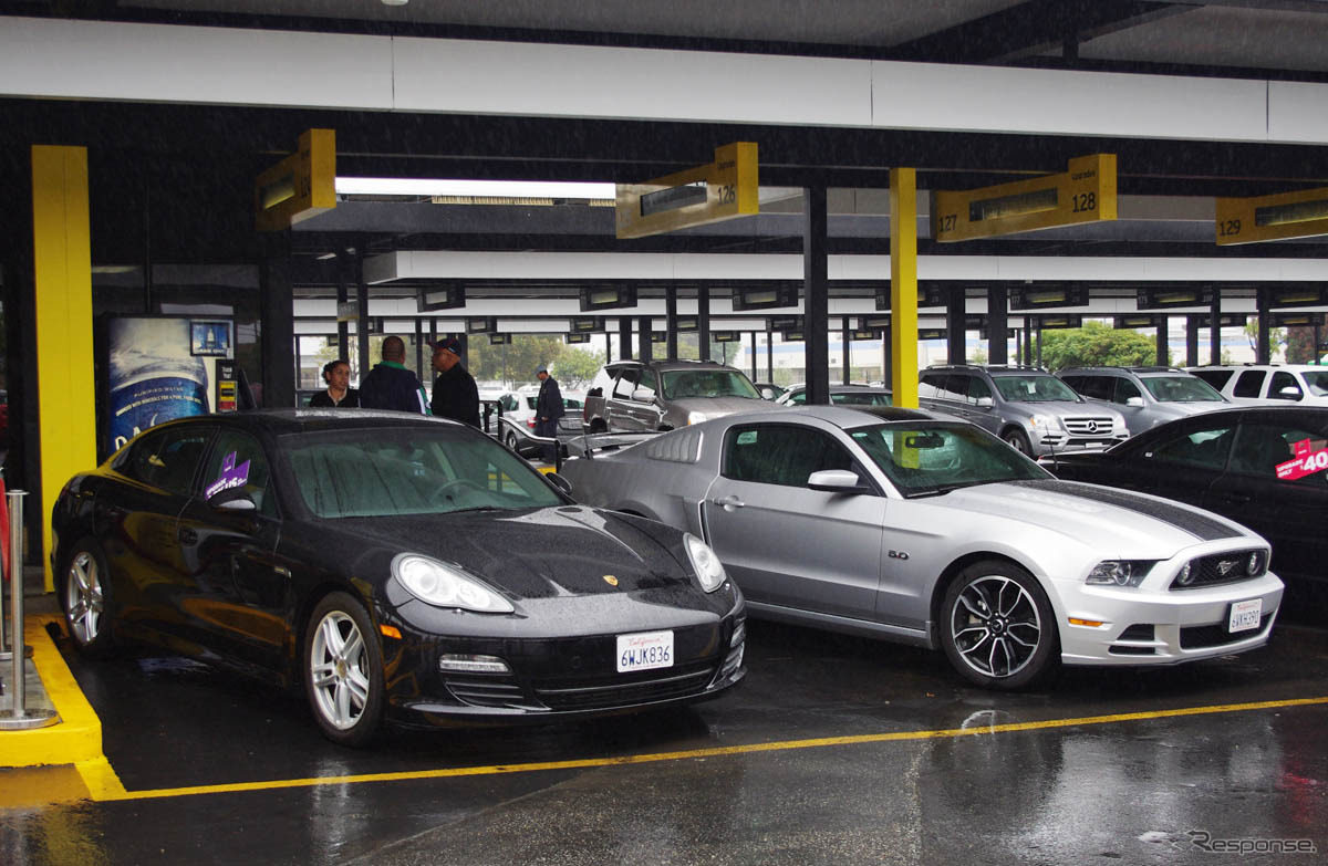 ハーツ No.1クラブゴールド「ゴールド・キャノピー・サービス」を米国ロサンゼルスで体験