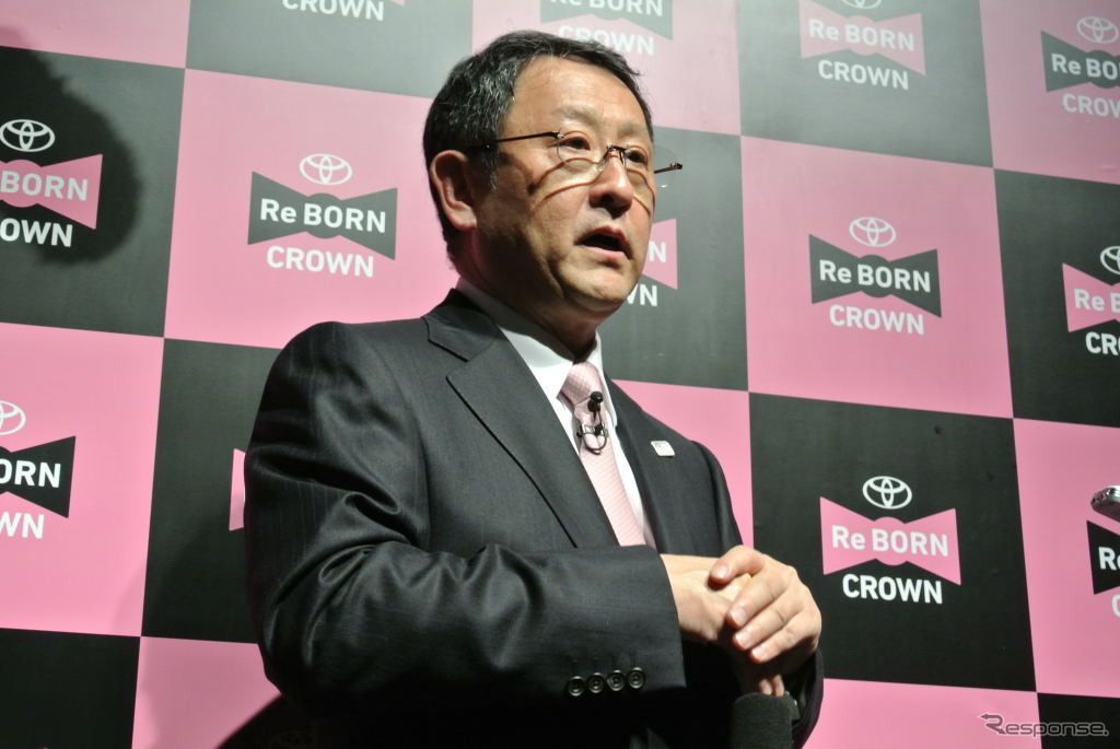 トヨタ自動車・豊田章男社長