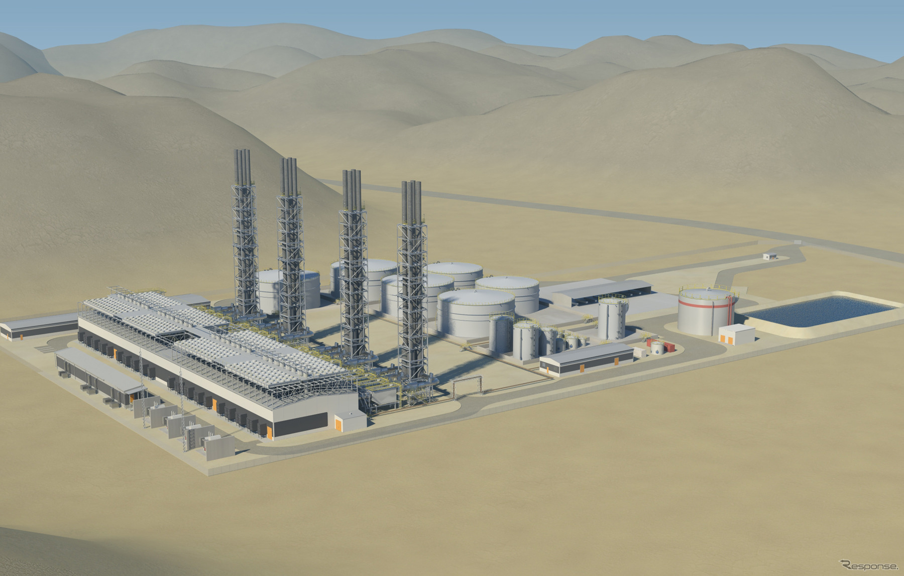 バルチラが中東ヨルダンにデュアル燃料発電装置を供給