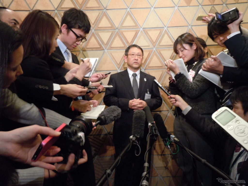 日本自動車工業会・豊田章男会長