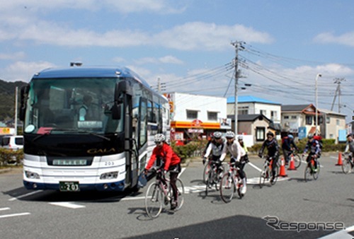 サイクリングバスツアー茨城冬合宿