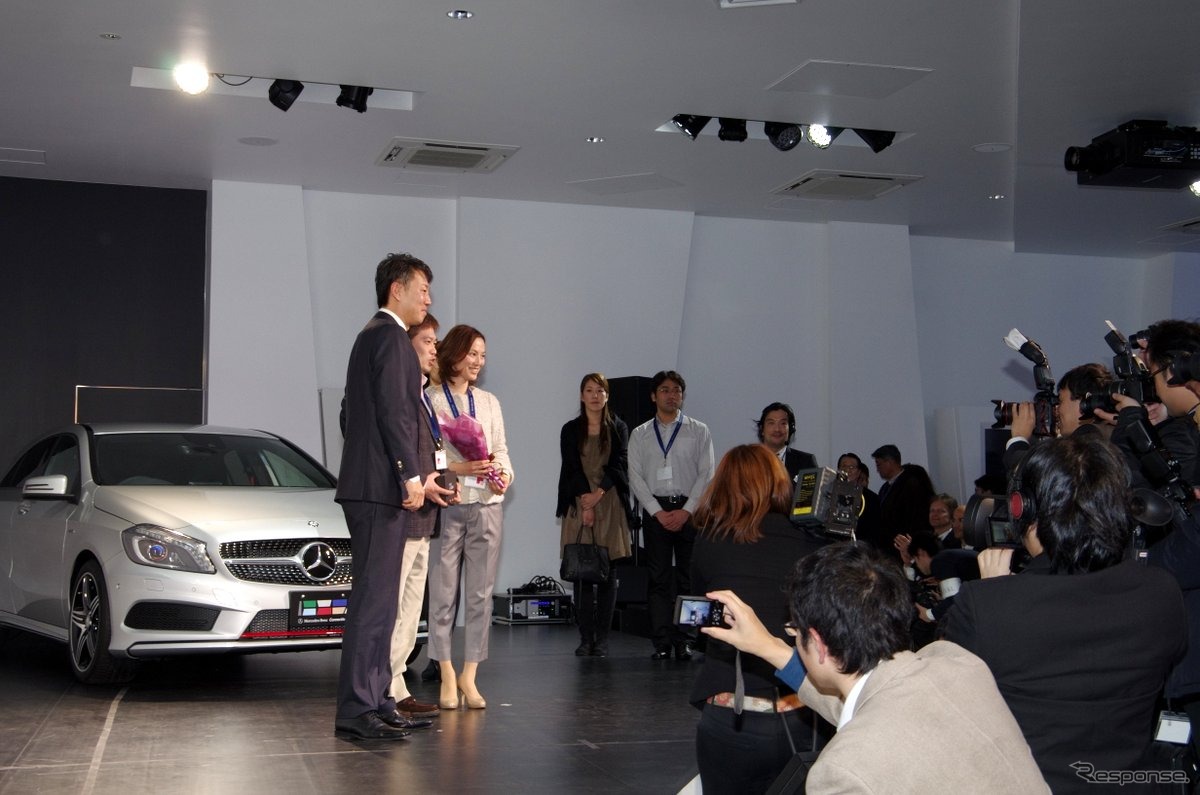 メルセデスベンツ 新型Aクラス 発表会