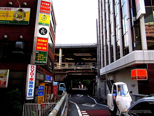 東急東横線渋谷駅周辺