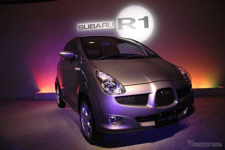 【スバル R1 発表】スバル、軽自動車で複数車種展開の意図