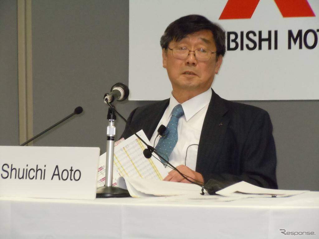 三菱自動車・青砥修一常務（参考画像）