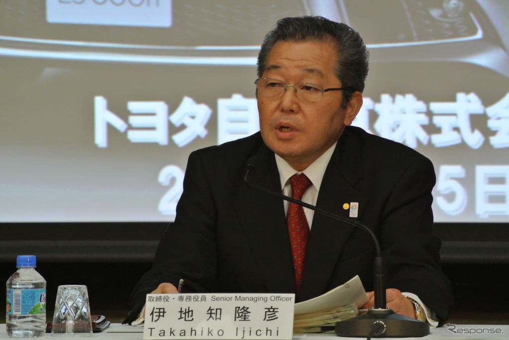 トヨタ自動車・伊地知隆彦取締役専務役員
