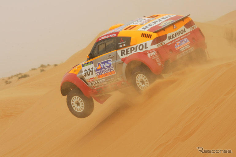 【パリダカ05】レグ9…“赤い艦隊”走る