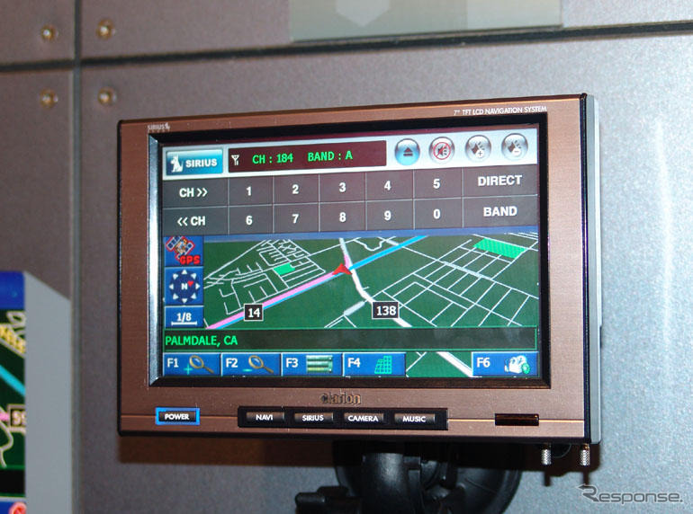 【CES 05】クラリオンが北米で一体型HDDナビを発売へ