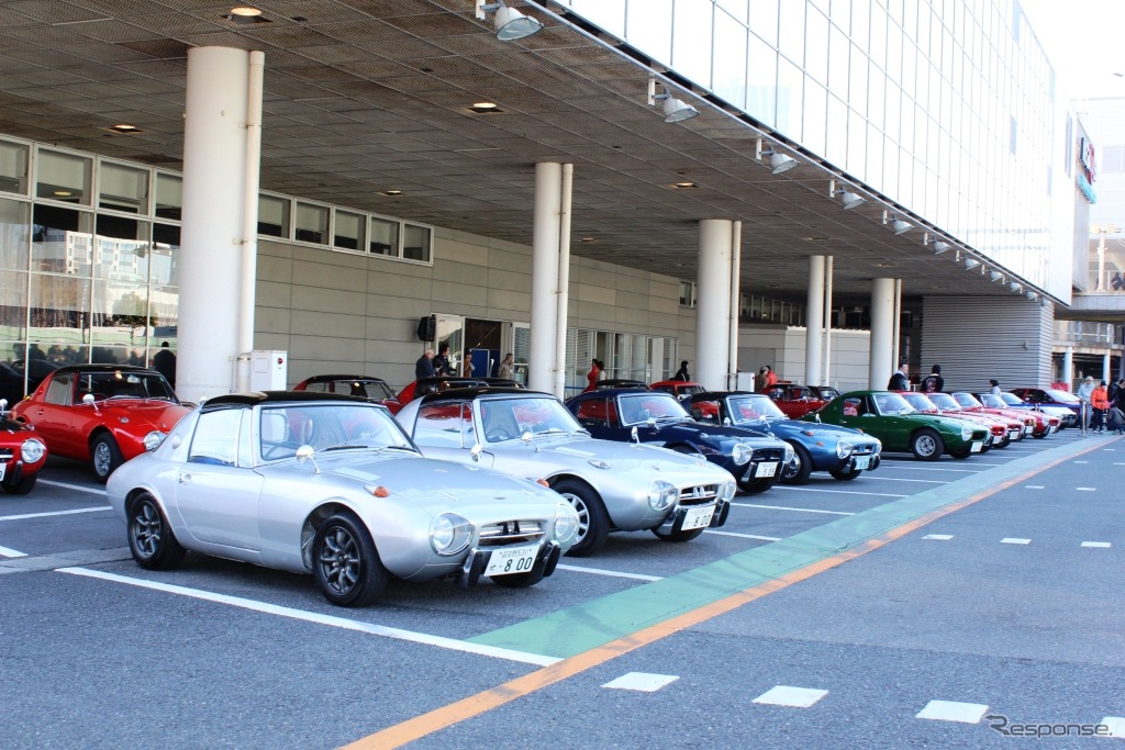 トヨタスポーツ800 日本自動車殿堂歴史車記念イベント
