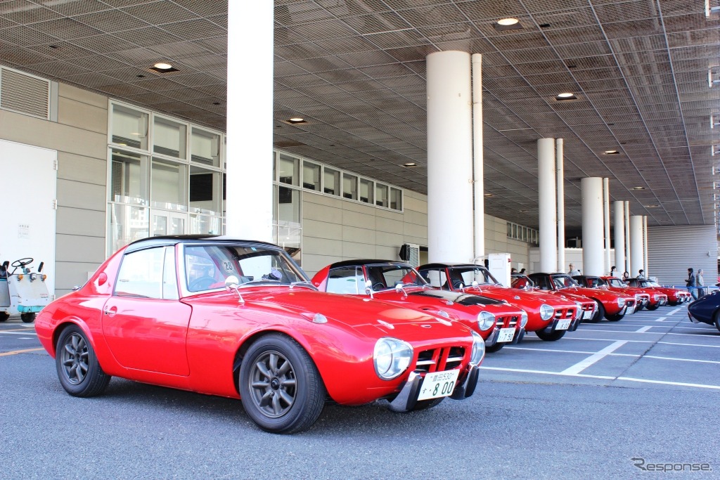 トヨタスポーツ800 日本自動車殿堂歴史車記念イベント