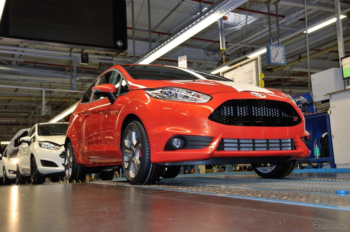 ドイツ・ケルン工場で生産を開始したフォード フィエスタ ST