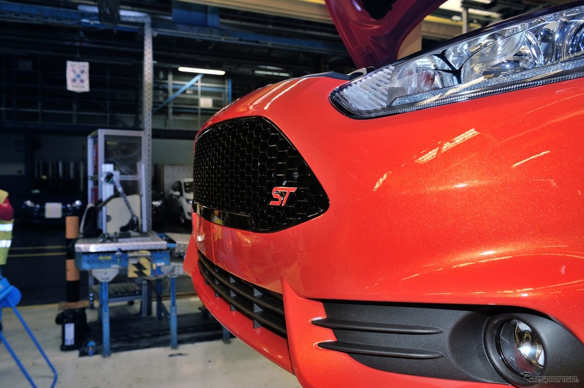 ドイツ・ケルン工場で生産を開始したフォード フィエスタ ST