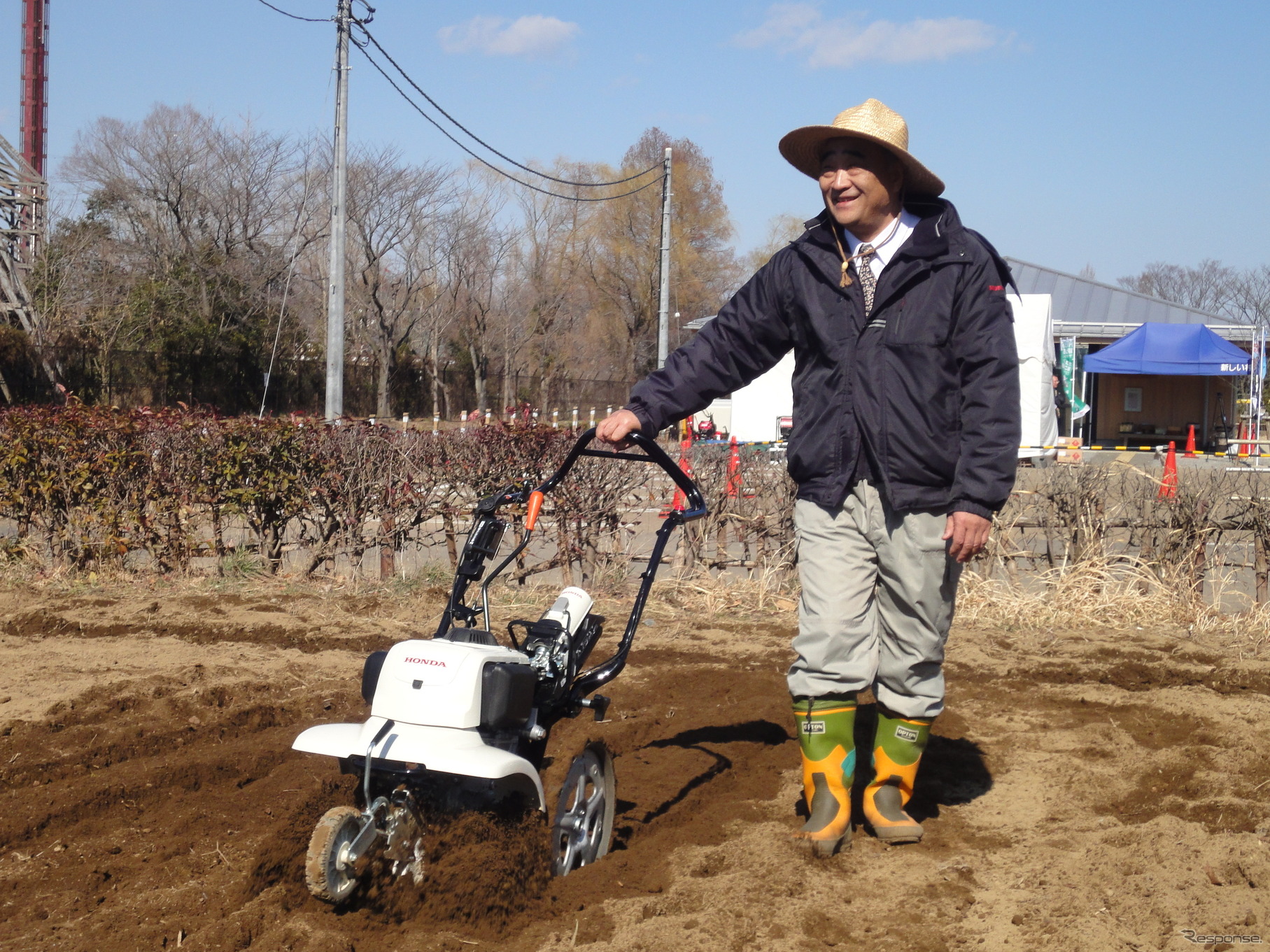 ホンダ志賀雄次取締役と『サ・ラ・ダCG FFV300』