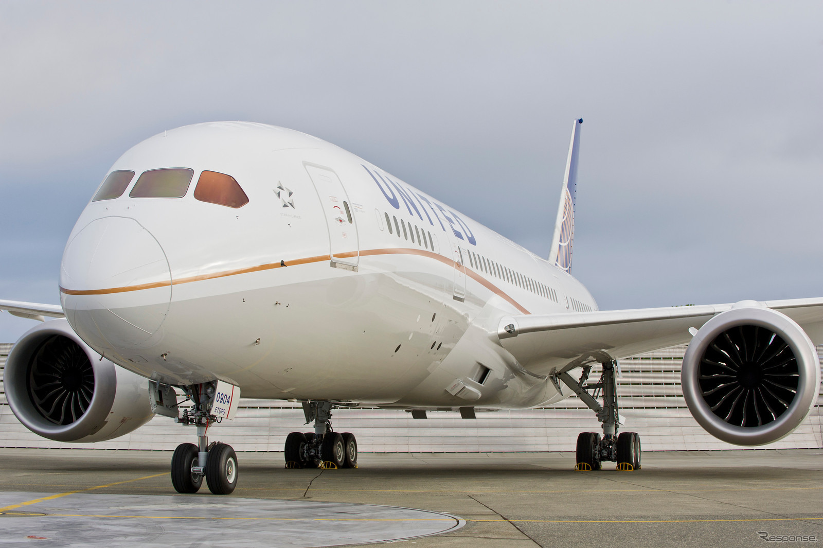 ユナイテッド航空787