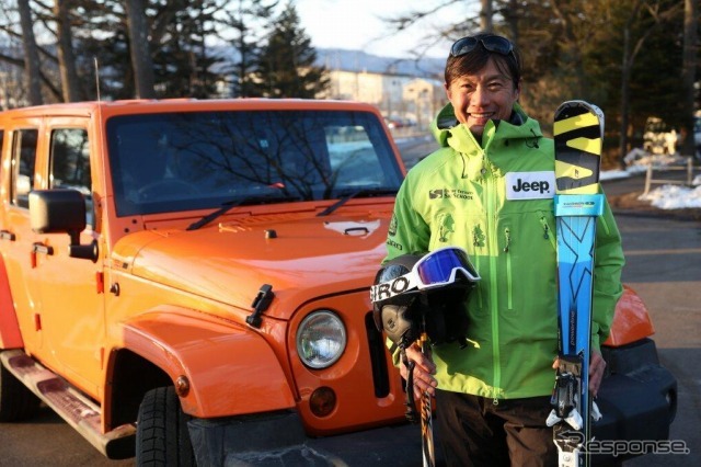 元オリンピックスキーヤーの岡部哲也氏