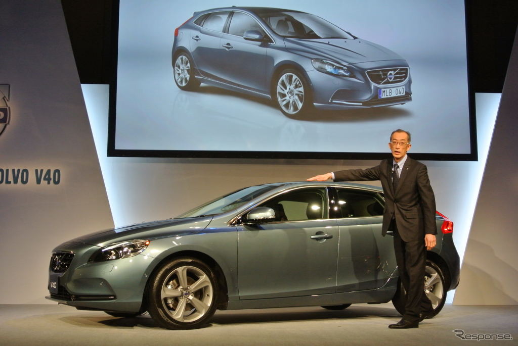 ボルボ V40 発表会
