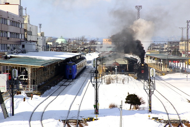JR北海道 釧網線 釧路駅 （2013年2月）