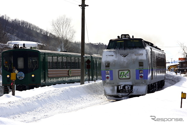 JR北海道 網走駅（2013年2月）