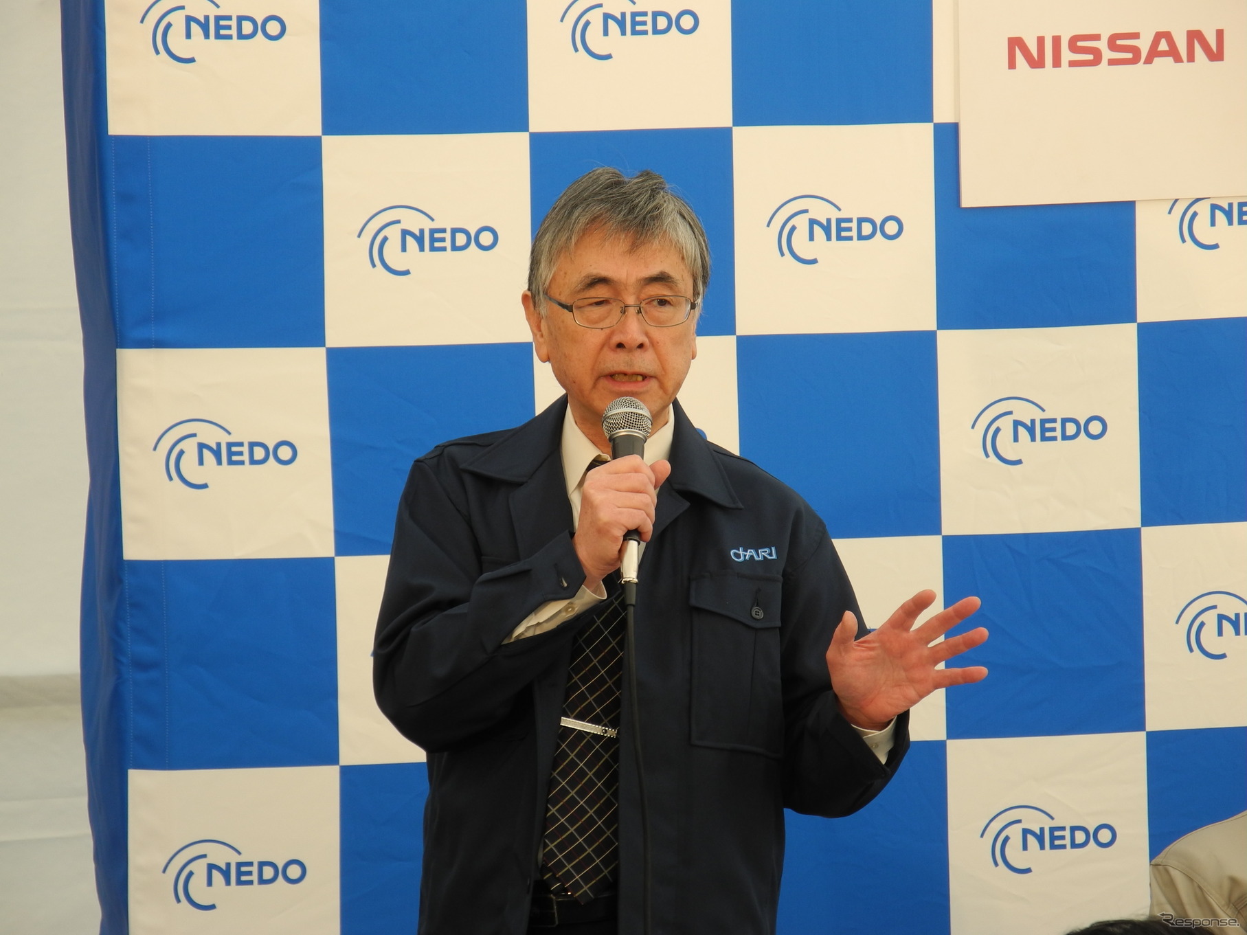 日本自動車研究所ITS研究部の青木啓二主席研究員